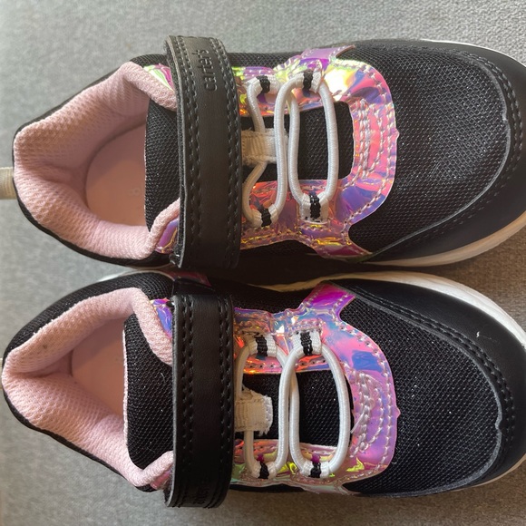 Carters Sparkle Glitter Sneakers - Picture 2 of 7